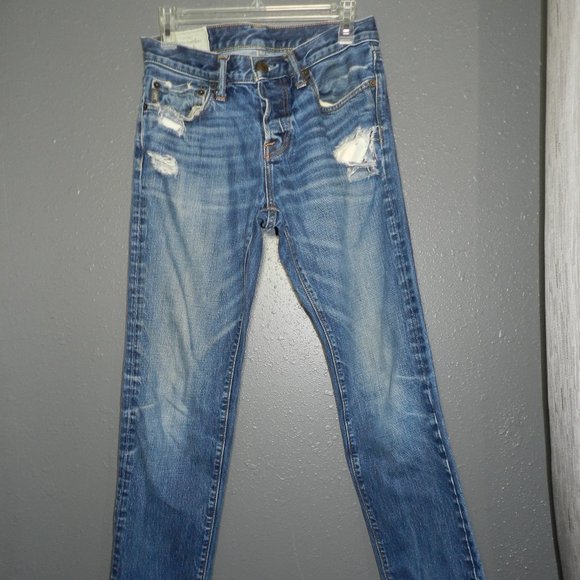 Abercrombie & Fitch Jeans Abercrombie Fitch Men Blue Denim